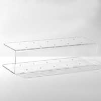 Подставка под леденцы 30&times;9,5&times;7,5, оргстекло 3 мм, вместимость 10 шт., В ЗАЩИТНОЙ ПЛЁНКЕ