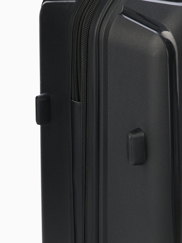 Чемодан 28", PP, 49*30*76, отд на молнии, код замок, 4 колеса, черный