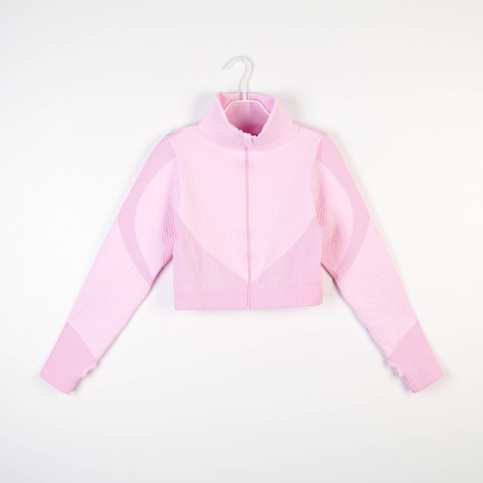 Рашгард женский спортивный ананас, цвет розовый, SL Russian Brand, р-р L