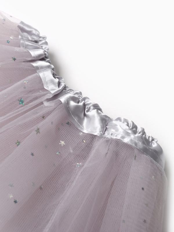 Юбка детская KAFTAN Юбка детская KAFTAN "Звездочки" серый, длина 17 см