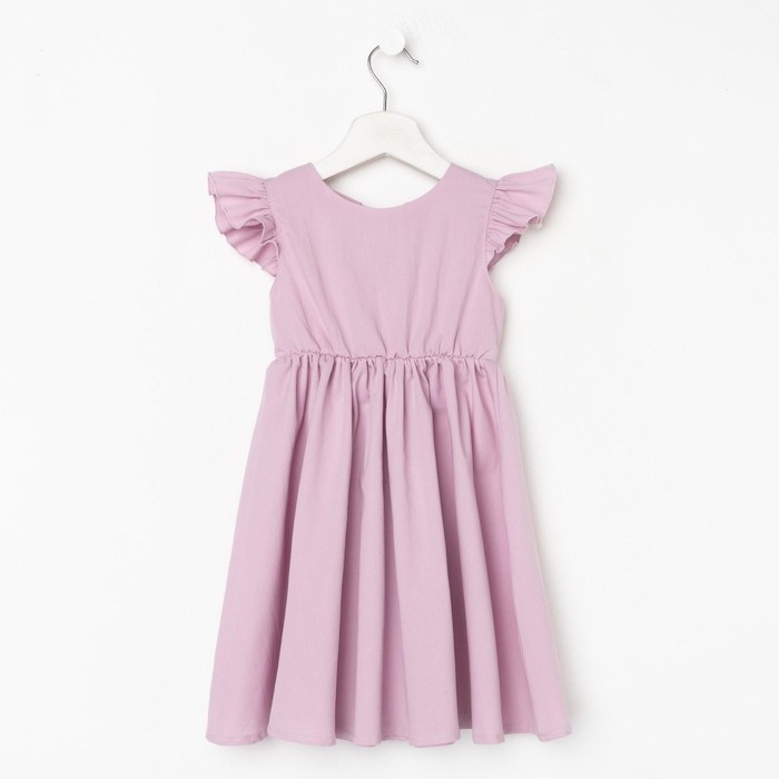 Платье детское KAFTAN Платье детское KAFTAN "Бант", р. 30 (98-104), лиловый
