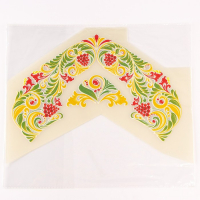 Термотрансфер &laquo;Хохлома рябина&raquo;, набор 10 шт.