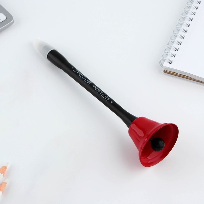 Подарочный набор &laquo;Учителю: Спасибо за знания&raquo;: ежедневник и ручка-колокольчик