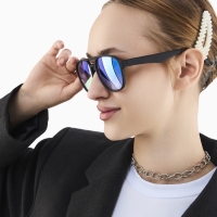 Очки солнечные, uv 400, ширина 15 см, дужка 15 см, линза 5.4 х 4.6 см