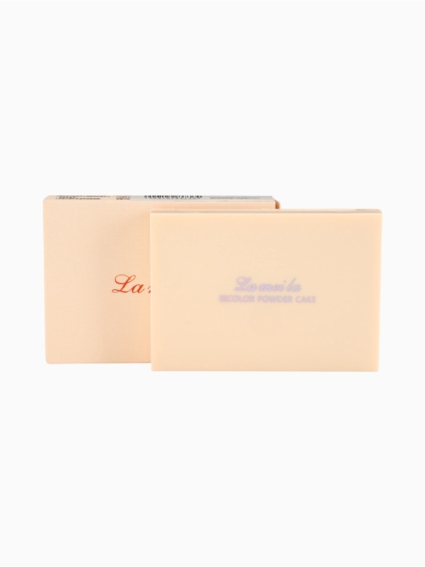 Пудра пресованная двухцветная  LAMEILA тон 2