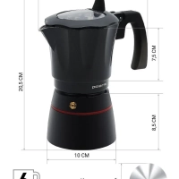 Гейзерная кофеварка PRO collection 6C 300мл индукция