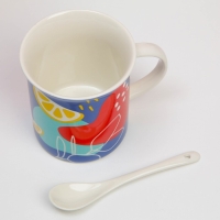 Кружка &laquo;Делай, что любишь&raquo; с ложкой и подставкой, 300 мл