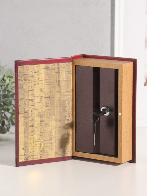 Сейф-книга дерево кожзам "Султаны Османской империи" тиснение 21х13х5 см