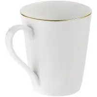 Кружка Select, белая с золотистой отводкой