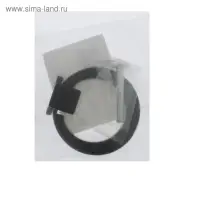 Ручка-кнопка ТУНДРА РК045BL, черная