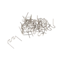 Скоба для ремонта пластика ТУНДРА, волнового типа, d=0.8 мм, 500 шт.