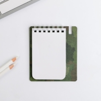 Подарочный набор, блокнот 9&times;10.4 см и мини-ручка &laquo;23 февраля: Настоящему герою&raquo;