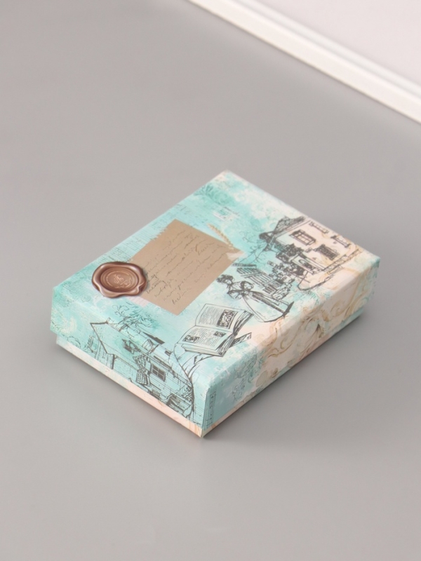 Сургучный набор "Корона" печать, ручка, сургуч 12,5х10х3,6 см