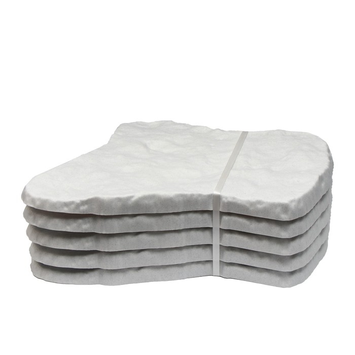 Модульное покрытие, 55 &times; 42 см, пластик, светлый мрамор, &laquo;Камень № 1&raquo;, 1 шт.