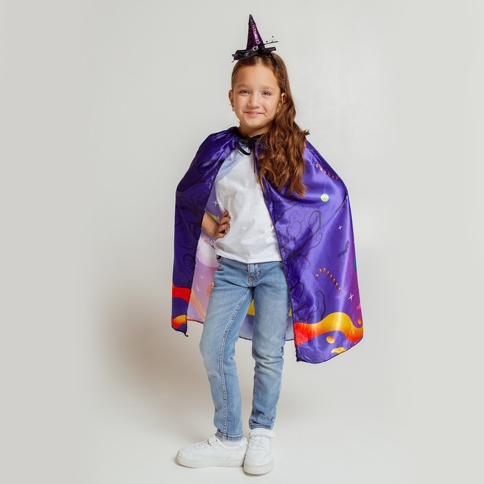 Карнавальный плащ «Сладость или гадость» Карнавальный плащ «Сладость или гадость»