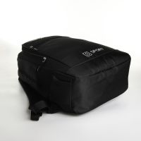 Рюкзак школьный на молнии, 4 кармана, цвет чёрный