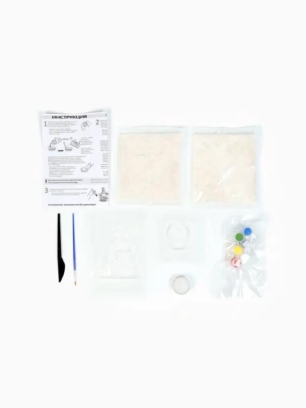 Подсвечник из гипса "Домик"