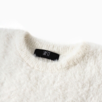 Джемпер женский вязаный MIST, р. 42, белый