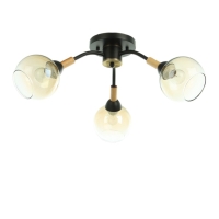 Люстра "Гундер" 3хЕ27 40Вт черный 57х57х25 см Люстра "Гундер" 3хЕ27 40Вт черный 57х57х25 см