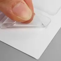 Стикеры эпоксидные прозрачные заготовки 3D 100 шт 3 х 3 см