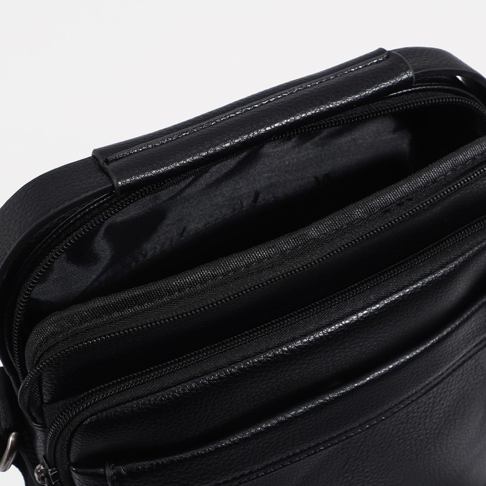 Сумка мужская, цвет чёрный