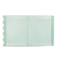 Нотная папка - 30 файлов 60 листов зеленая