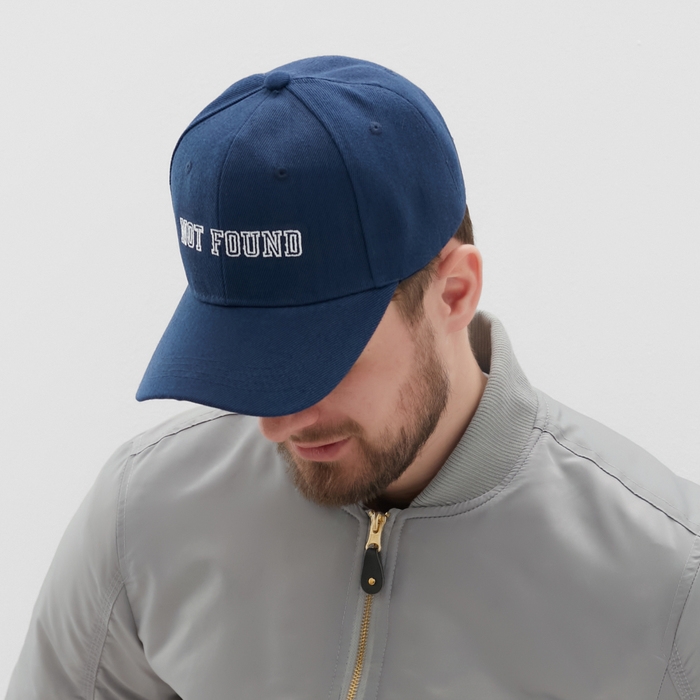 Бейсболка MIST Бейсболка MIST "Not found", цвет синий, размер 56-58