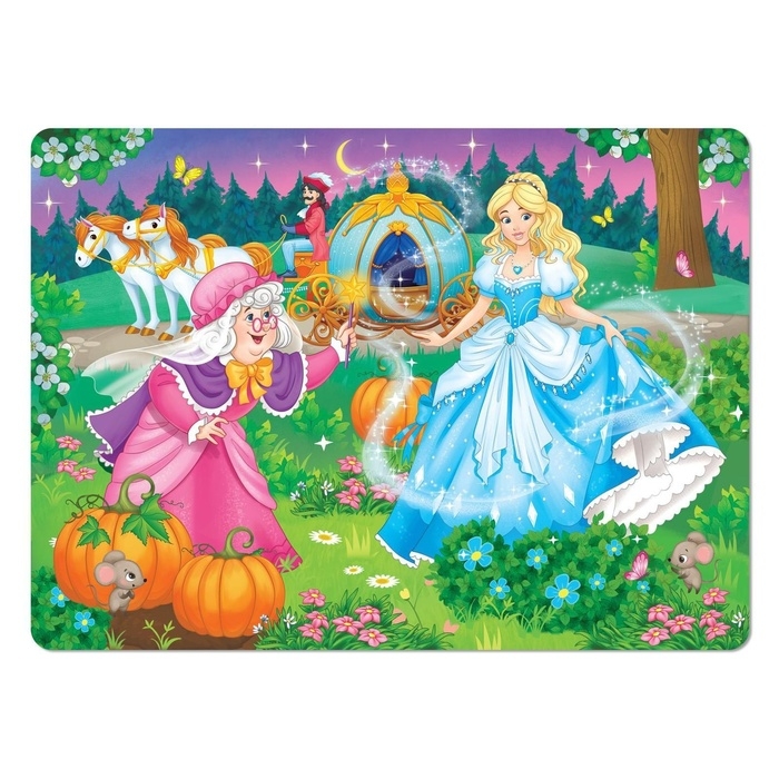 Пазлы детские &laquo;Золушка&raquo;, 60 элементов