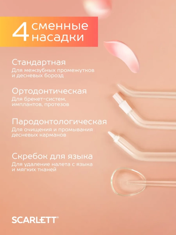 Ирригатор для зубов портативный SC-WF01