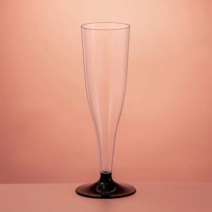 Бокал одноразовый для шампанского &laquo;Флютэ&raquo;, 100 мл, пластик, МИКС