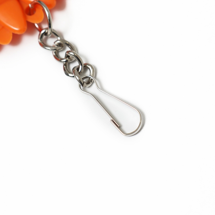 Игрушка для птиц "Подсолнух", 8 х 15,5 см, жёлтая