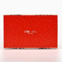 Коробка складная &laquo;Снежный городок&raquo;, 20 х 12 х 4 см