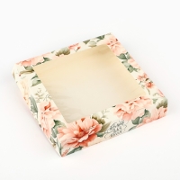 Коробка складная &laquo;Нежность&raquo;, 20 х 20 х 4 см