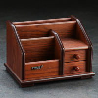 Органайзер 4 секции, 2 выдвижных ящика, серия Орех с кантом темным, микс 14*19 Органайзер 4 секции, 2 выдвижных ящика, серия Орех с кантом темным, микс 14*19