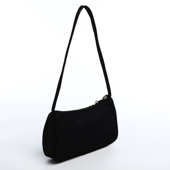 Сумка женская багет из текстиля, &laquo;Эйфория&raquo;, 23х13х5 см.