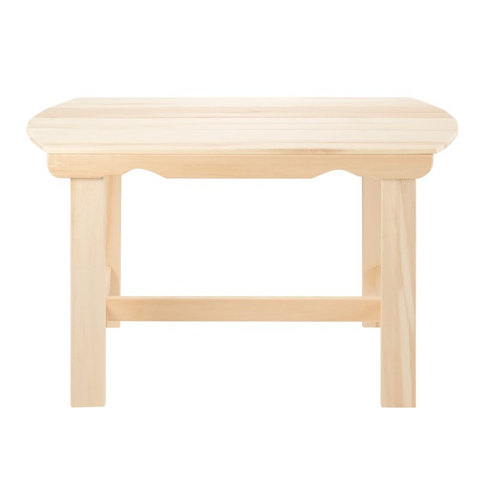 Стол, 120×63×73см, из липы, с закругленными краями Стол, 120×63×73см, из липы, с закругленными краями