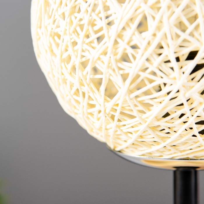 Настольная лампа "Матильда" Е14 40Вт оранжевый 20х20х30см RISALUX