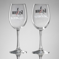 Бокалы для вина парные  &laquo;Муж и жена&raquo;, 360 мл.