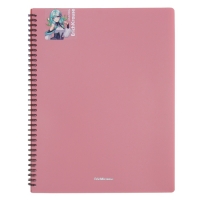 Папка 20 вкладышей на спирали, А4, 600 мкм, ErichKrause "Matt Manga", текстура "песок", микс Папка 20 вкладышей на спирали, А4, 600 мкм, ErichKrause "Matt Manga", текстура "песок", микс