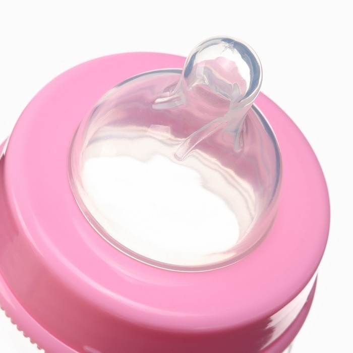 Бутылочка для кормления, ШГ &Oslash;50 180мл., цвет розовый