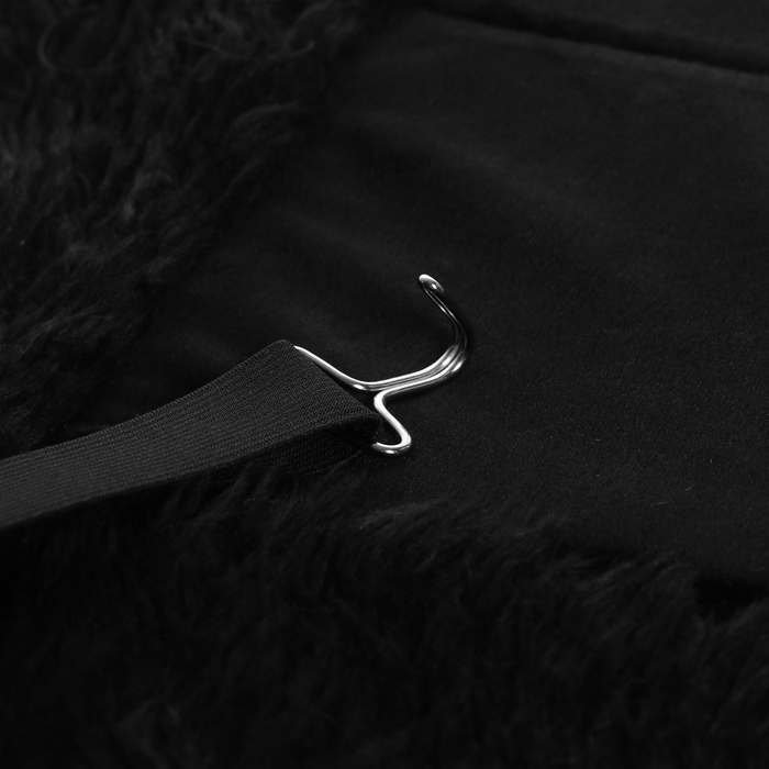 Накидка на сиденье МАТЕХ ALASKA LINE, мех, 48 х 52 см, черный