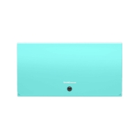 Папка-картотека, 260 х 138 мм (Travel), 12 отделений, 600 мкм, ErichKrause "Diagonal Pastel", на кнопке, тиснение "песок", микс