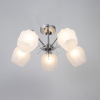 Люстра "Миранда" 5хЕ27 40Вт хром 59х59х26см BayerLux