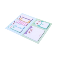 Блок-закладки с липким краем из бумаги, 20л*7 цветов, 57*17мм, 60*60 мм, 57*36мм, Котятки Блок-закладки с липким краем из бумаги, 20л*7 цветов, 57*17мм, 60*60 мм, 57*36мм, Котятки