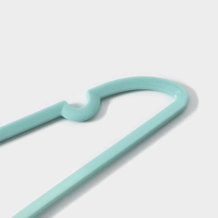 Плечики - вешалки для одежды Доляна &laquo;Звезда&raquo;, 26,5&times;13,5 см, 6 шт, детские, цвет голубой