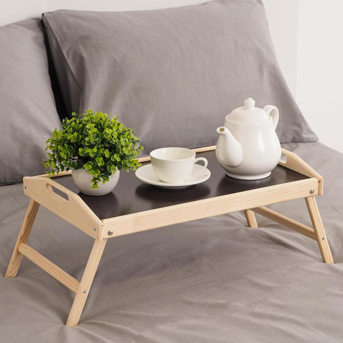 Столик для завтрака складной, 50&times;30см, с ручками