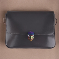 Застёжка для сумки, 3 &times; 4,2 см, цвет бензин