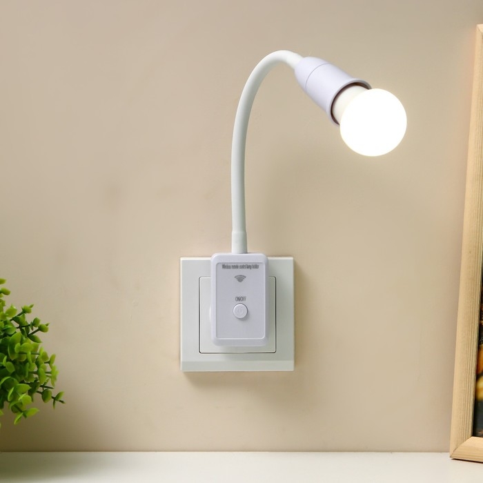 Бра с ПДУ Бра с ПДУ "Синди" Е27 15Вт белый 4х2х33см