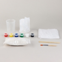 Фигурка гипсовая под раскраску своими руками &laquo;Гипсовый бульдог&raquo;, 9 х 6 см, набор для создания