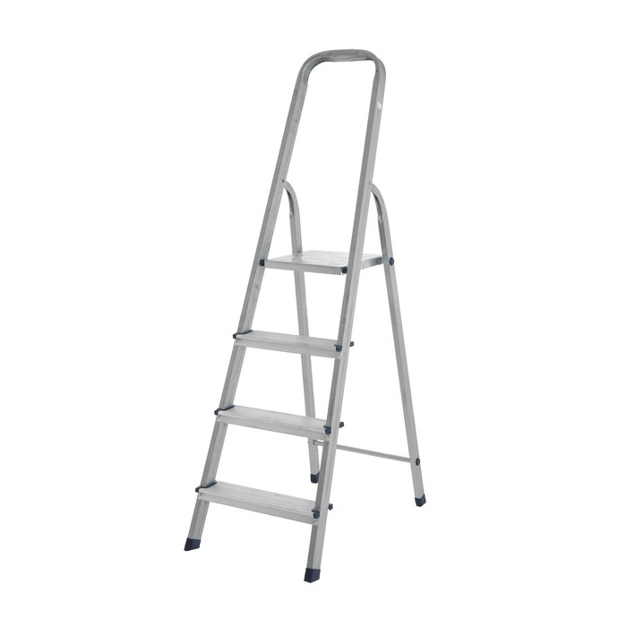 Стремянка ТУНДРА, оцинкованная, 4 ступени Стремянка ТУНДРА, оцинкованная, 4 ступени